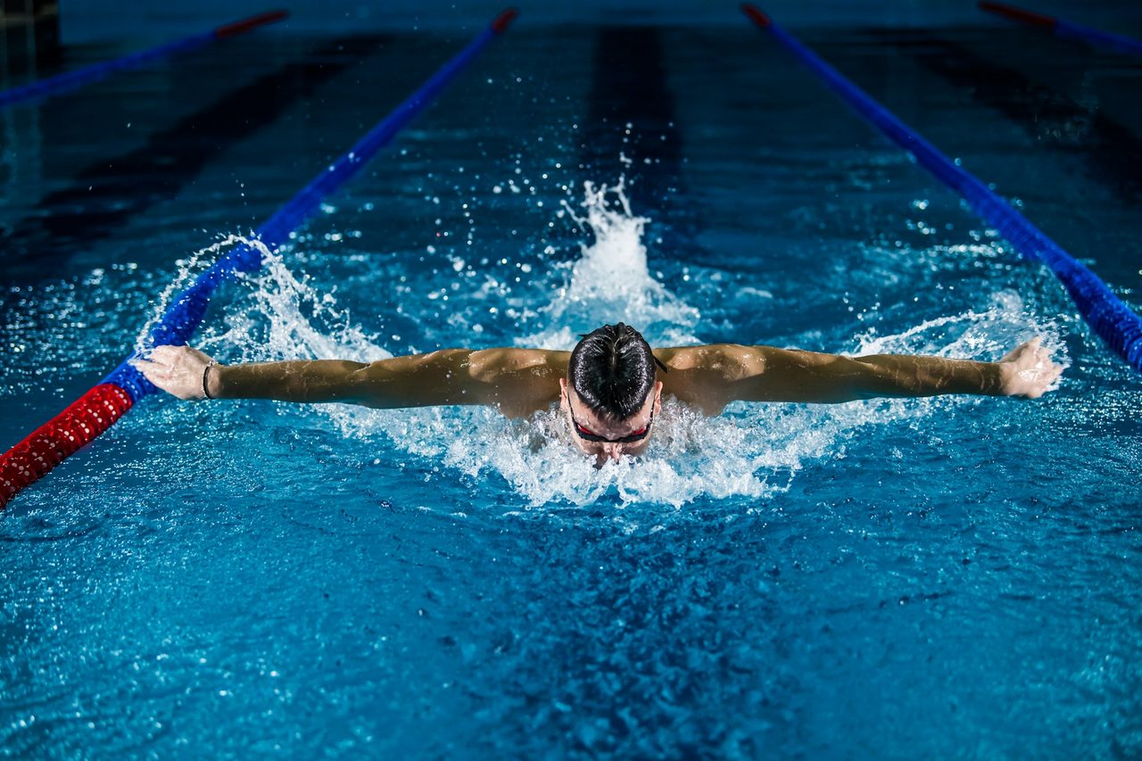 Schwimmen zur Verbesserung der Atmungsfunktion
