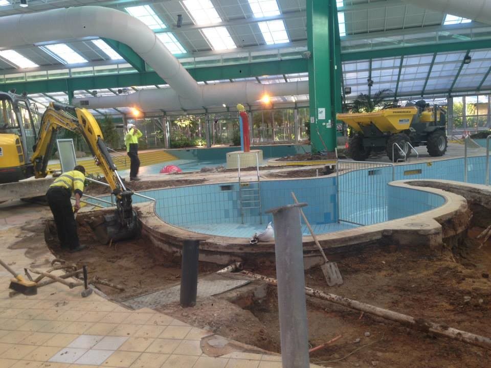 Umbau und Aktualisierung bestehender Pools